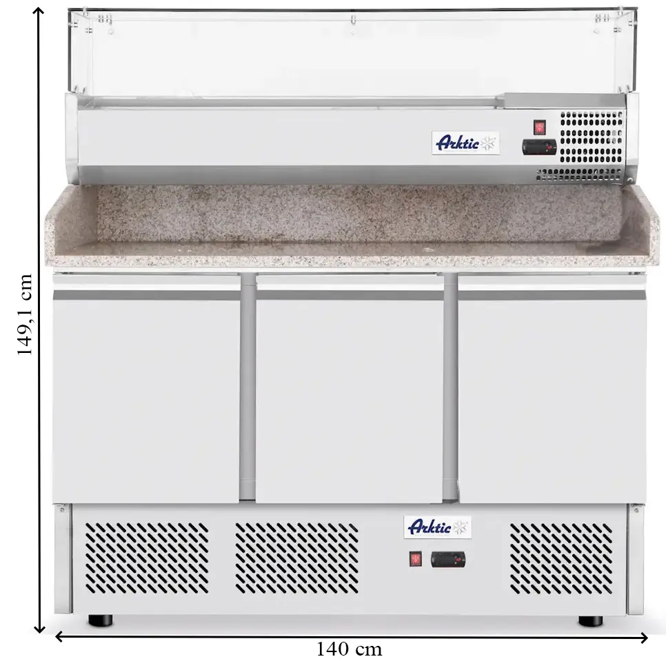 Masa refrigerata Hendi Arktic 232033 (Inox) - 4