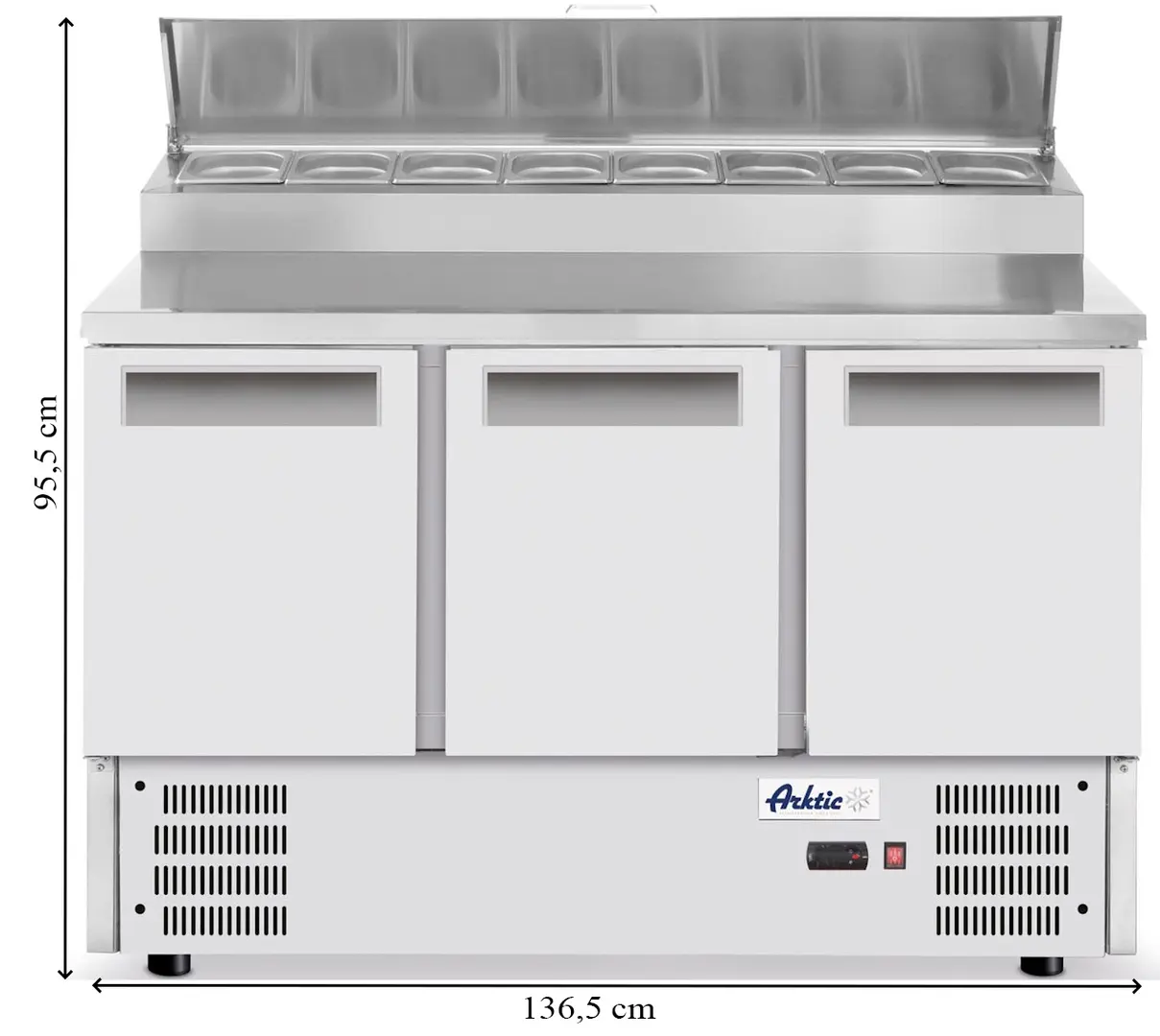 Холодильный стол Hendi Arktic 236239 (Inox)