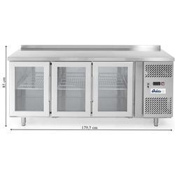 Холодильный стол Hendi Arktic Profi Line 233436 (Inox) Thumb