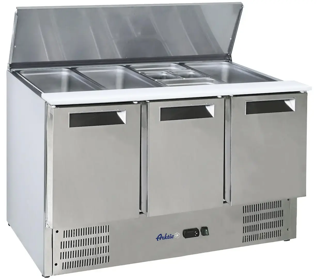 Masa rece pentru salata Hendi Arktic 236178 (Inox)