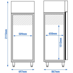 Dulap frigorific Liebherr Performance FRPSvg 6511-40 (Inox) Thumb