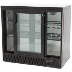 Frigider bar Maxima Deluxe Bar Bottle Cooler BCS 2 (Black) Thumb