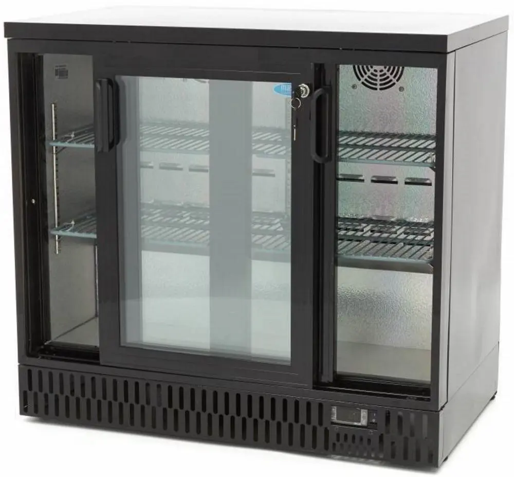 Frigider bar Maxima Deluxe Bar Bottle Cooler BCS 2 (Black)