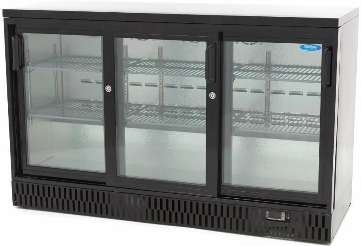 Frigider bar Maxima Deluxe Bar Bottle Cooler BCS 3 (Black)