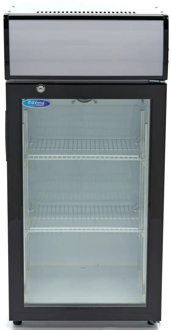 Frigider bar Maxima Display bottle cooler 80L (Gray)