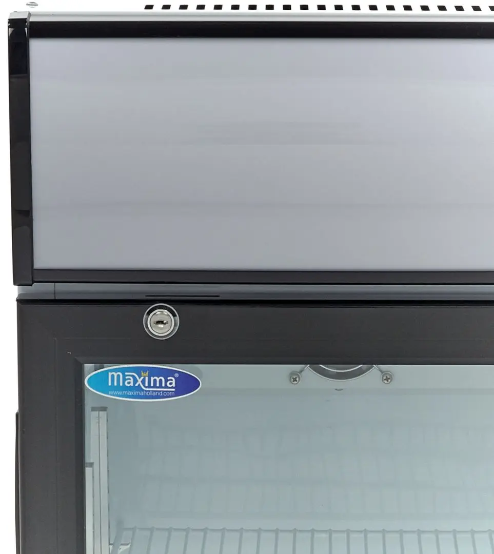 Frigider bar Maxima Display bottle cooler 80L (Gray)