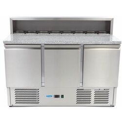 Masa refrigerata pentru pizza Maxima 3 9400205 (Inox) Thumb