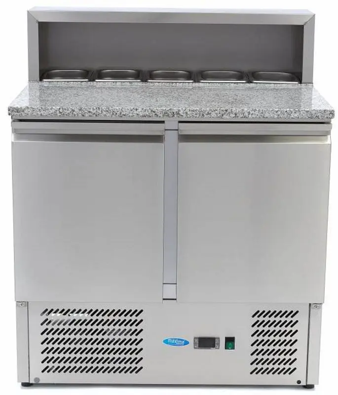 Masa refrigerata pentru pizza Maxima 9400200 (Inox)