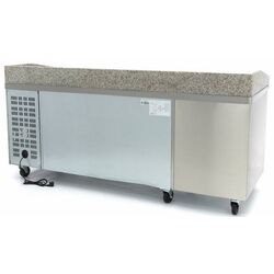 Masa refrigerata pentru pizza Maxima 9400210 (Inox) Thumb
