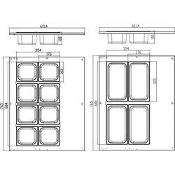 Витрина для мороженого Maxima 67L 9400870  Thumb