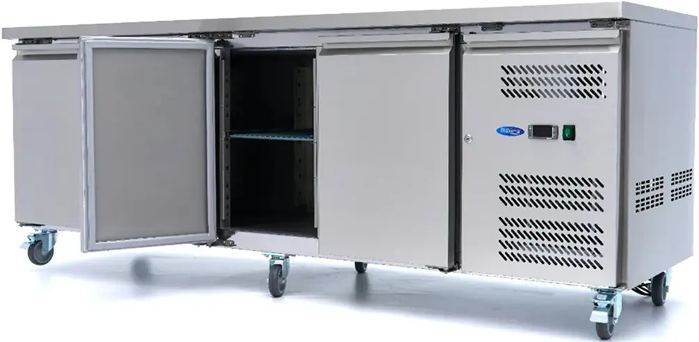Masa frigorifica Maxima 9400408 (Inox) - 2