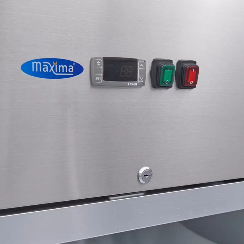 Dulap de congelare Maxima 9400036 (Inox) - 4
