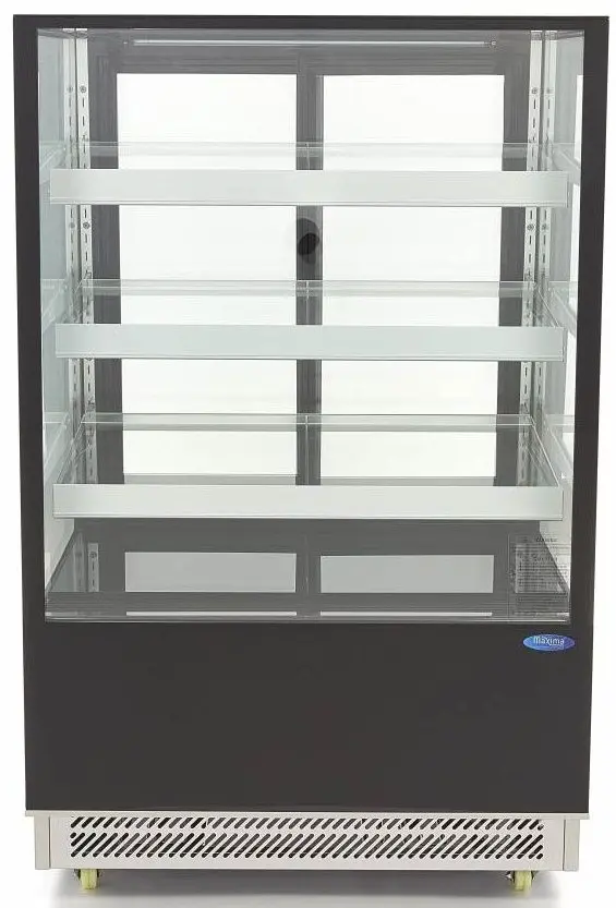 Vitrina frigorifica pentru patiserie Maxima Cake 9400842 (Black)