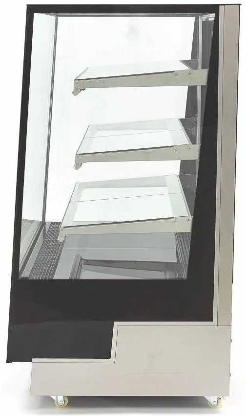 Vitrina frigorifica pentru patiserie Maxima Cake 9400842 (Black)