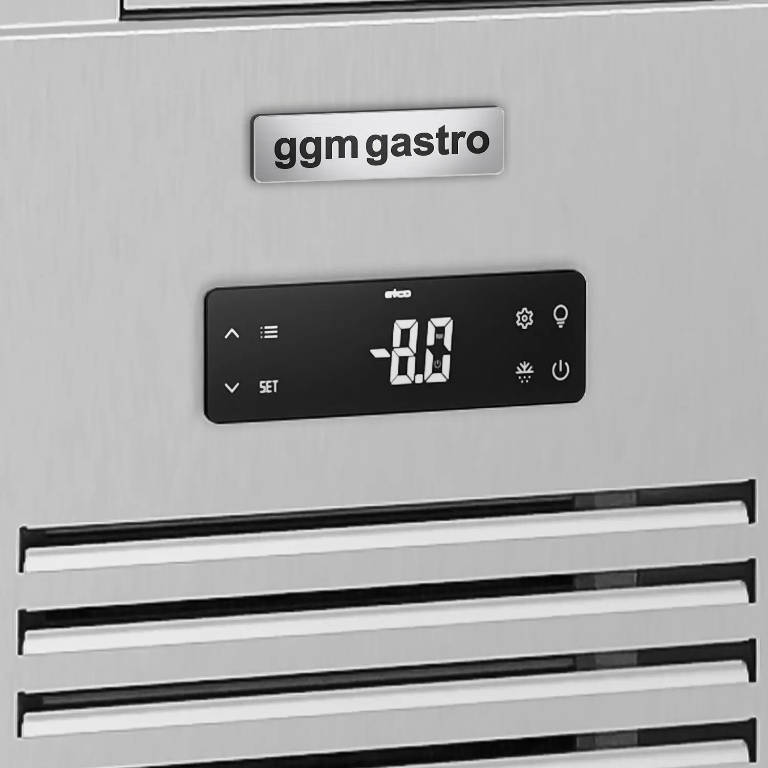 Masa frigorifica pentru bar GGM Gastro BGFI157 (Inox) - 4