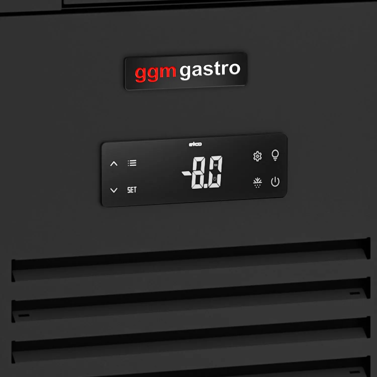 Masa frigorifica pentru bar GGM Gastro BGFI157B (Black) - 4