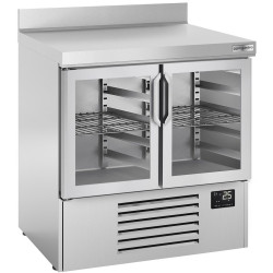 Masa frigorifica pentru bar GGM Gastro BGI107M (Inox) Thumb