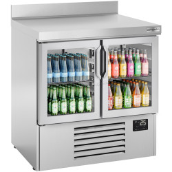 Masa frigorifica pentru bar GGM Gastro BGI107M (Inox)