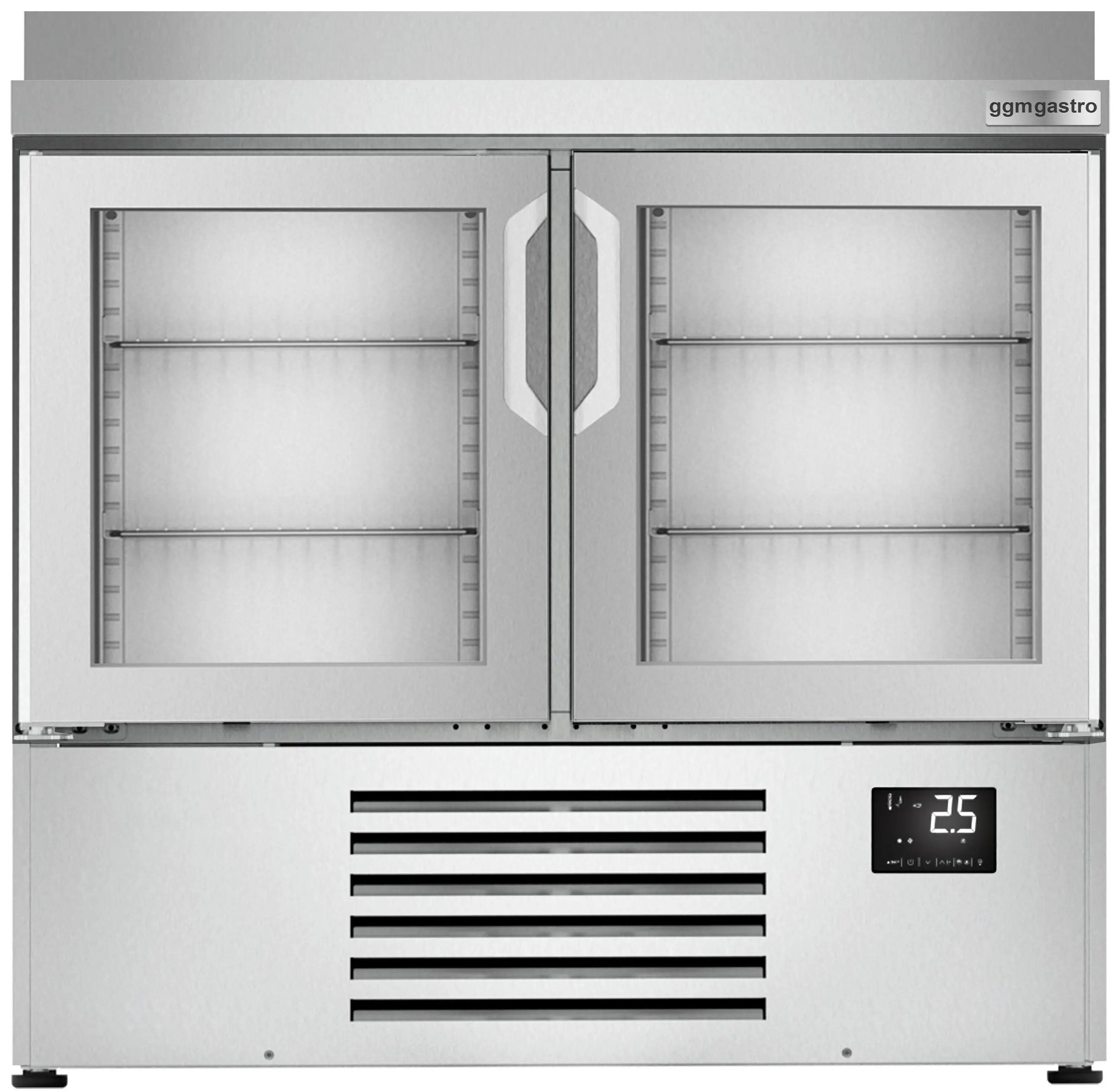 Masa frigorifica pentru bar GGM Gastro BGI107M (Inox) - 4