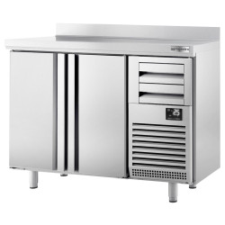 Masa frigorifica pentru bar GGM Gastro BGI156H (Inox) Thumb
