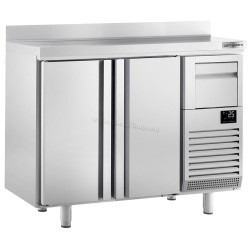 Masa frigorifica pentru bar GGM Gastro BGI156HA (Inox)