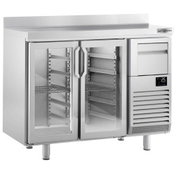 Masa frigorifica pentru bar GGM Gastro BGI156HGA (Inox) Thumb