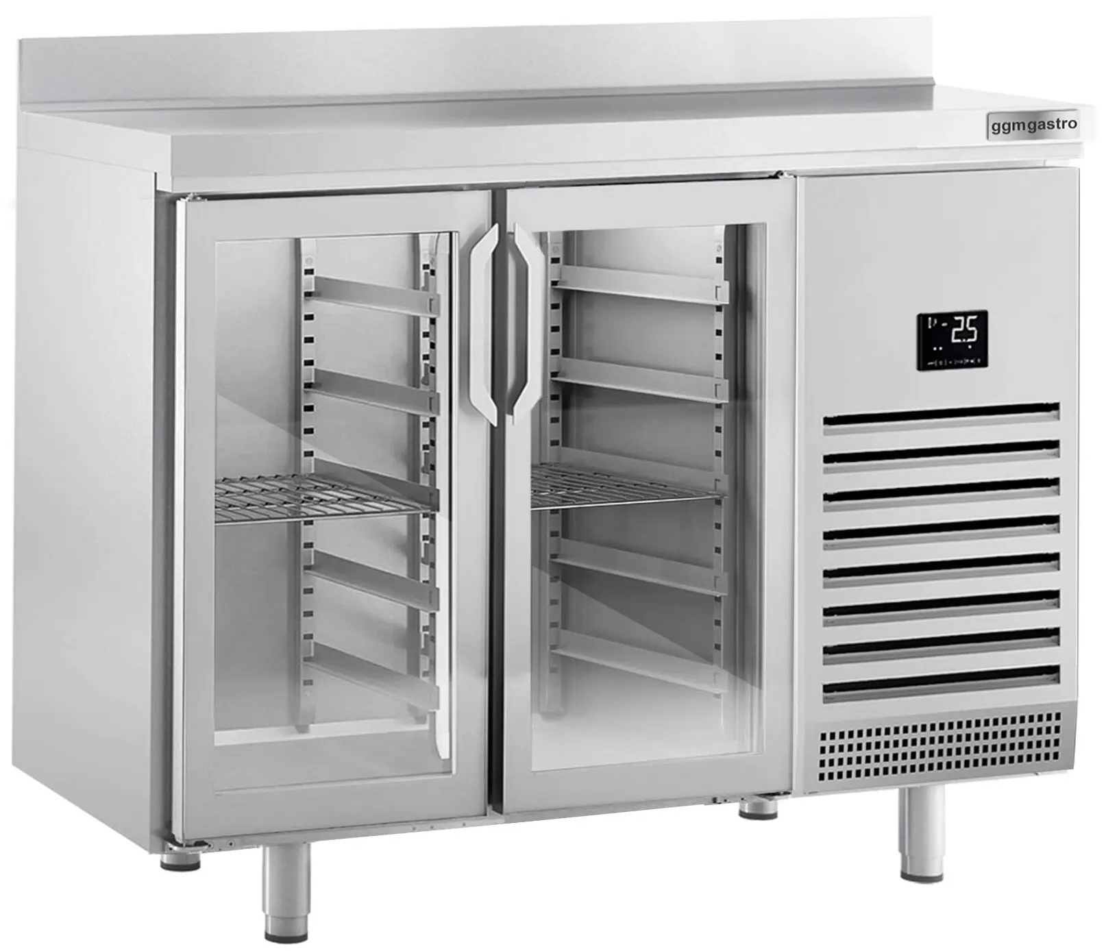 Masa frigorifica pentru bar GGM Gastro BGI157 (Inox) - 2