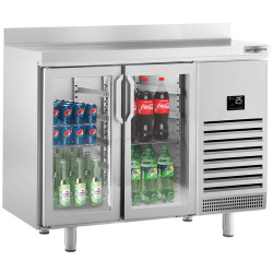Masa frigorifica pentru bar GGM Gastro BGI157 (Inox)