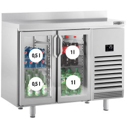 Masa frigorifica pentru bar GGM Gastro BGI157 (Inox) Thumb