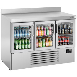 Masa frigorifica pentru bar GGM Gastro BGI157M (Inox)