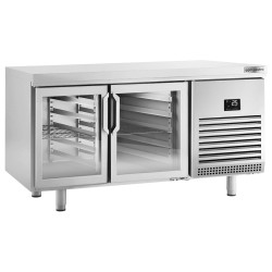 Masa frigorifica pentru bar GGM Gastro BGI168GB (Inox) Thumb