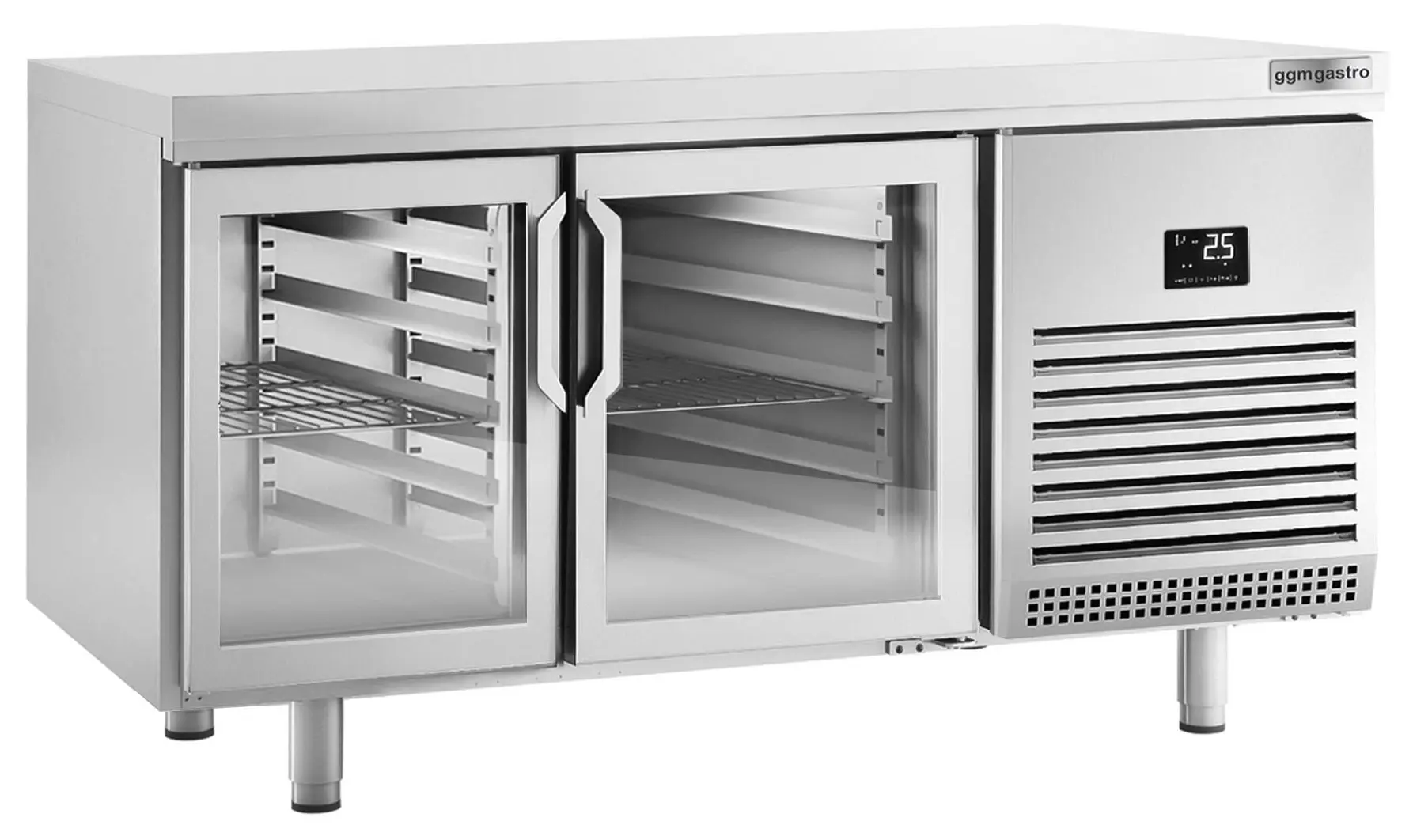 Masa frigorifica pentru bar GGM Gastro BGI168GB (Inox) - 3