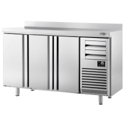 Masa frigorifica pentru bar GGM Gastro BGI206H (Inox) Thumb