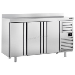 Masa frigorifica pentru bar GGM Gastro BGI206H (Inox)