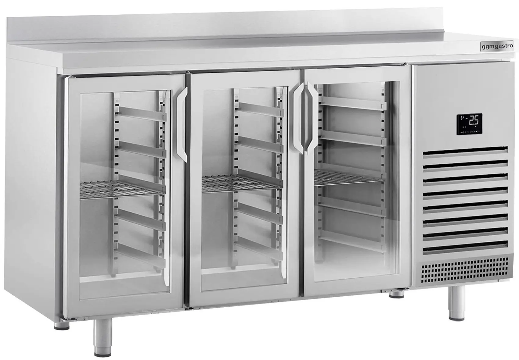 Masa frigorifica pentru bar GGM Gastro BGI207 (Inox) - 2