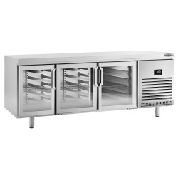 Masa frigorifica pentru bar GGM Gastro BGI228GB (Inox) Thumb