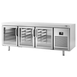 Masa frigorifica pentru bar GGM Gastro BGI228GB (Inox) Thumb