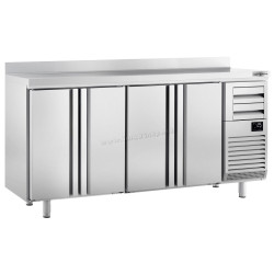 Masa frigorifica pentru bar GGM Gastro BGI256H (Inox)