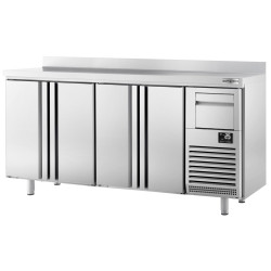 Masa frigorifica pentru bar GGM Gastro BGI256HA (Inox) Thumb
