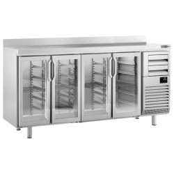 Masa frigorifica pentru bar GGM Gastro BGI256HG (Inox) Thumb