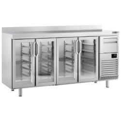 Masa frigorifica pentru bar GGM Gastro BGI256HGA (Inox) Thumb
