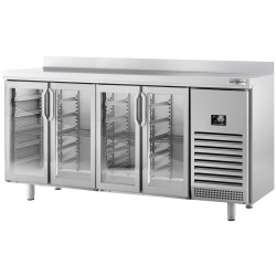 Masa frigorifica pentru bar GGM Gastro BGI257 (Inox) Thumb