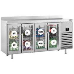 Masa frigorifica pentru bar GGM Gastro BGI257 (Inox) Thumb
