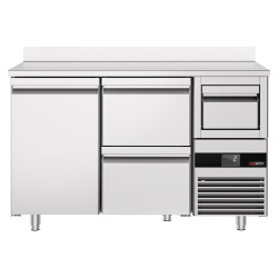 Masa frigorifica pentru bar GGM Gastro BGKF156DN#SBGKF12 (Inox) Thumb