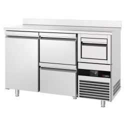 Masa frigorifica pentru bar GGM Gastro BGKF156DN#SBGKF12 (Inox) Thumb
