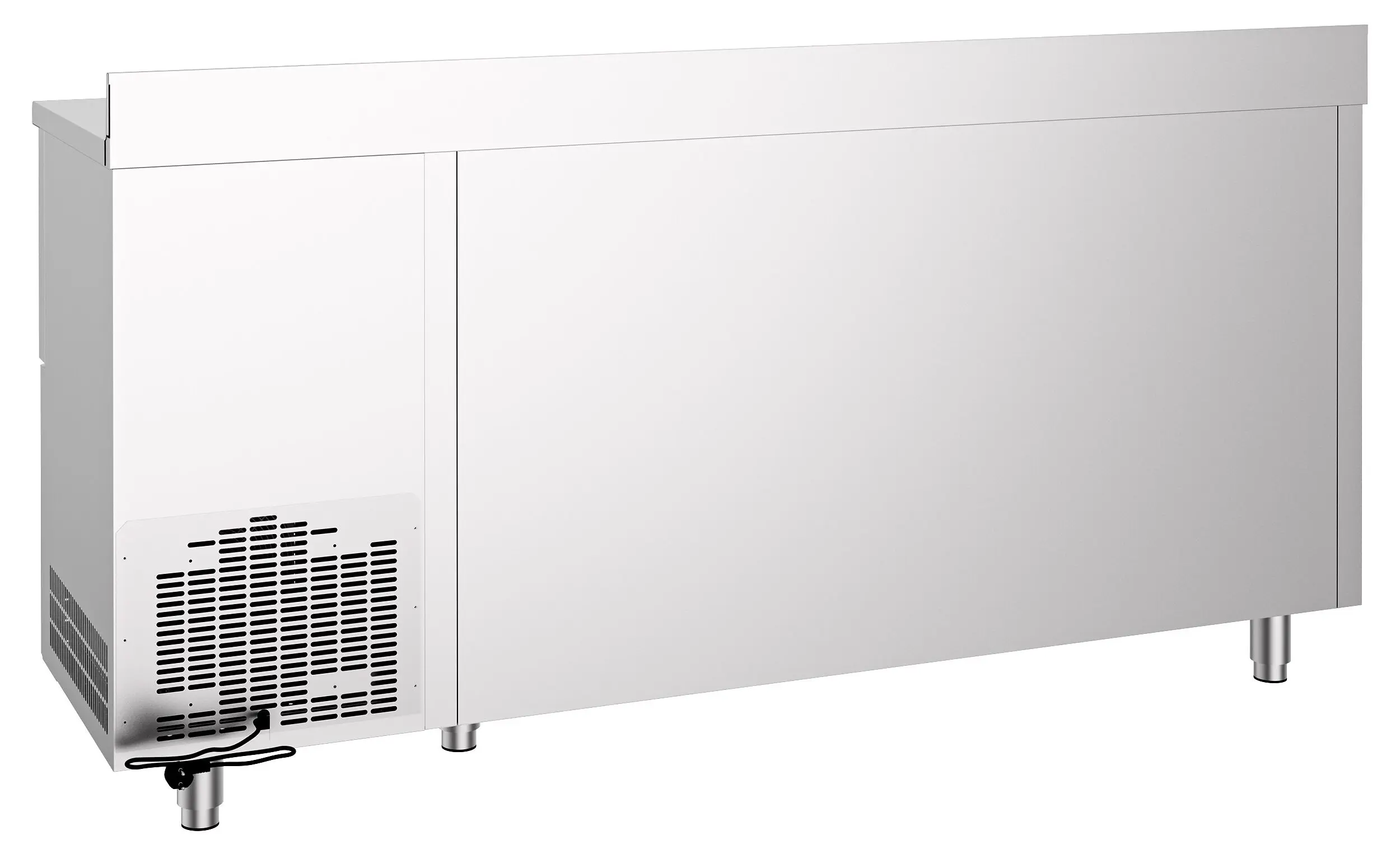 Masa frigorifica pentru bar GGM Gastro BGKF216DN#2#SBGKF13 (Inox) - 5