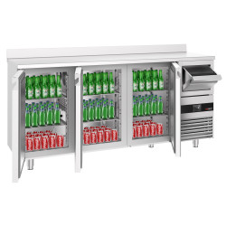 Masa frigorifica pentru bar GGM Gastro BGKF216DN#3#GT (Inox) Thumb