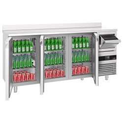 Masa frigorifica pentru bar GGM Gastro BGKF216DN (Inox) Thumb