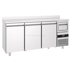 Masa frigorifica pentru bar GGM Gastro BGKF216DN (Inox)