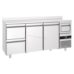 Masa frigorifica pentru bar GGM Gastro BGKF216DN#SBGKF12 (Inox)